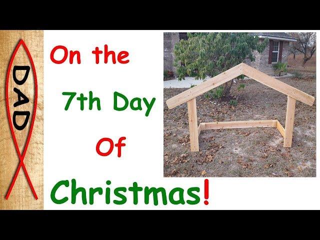 DIY - Nativity Stable under $25