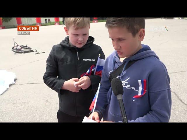 Карта-пазл появилась в Майском парке Брянска в честь Дня России