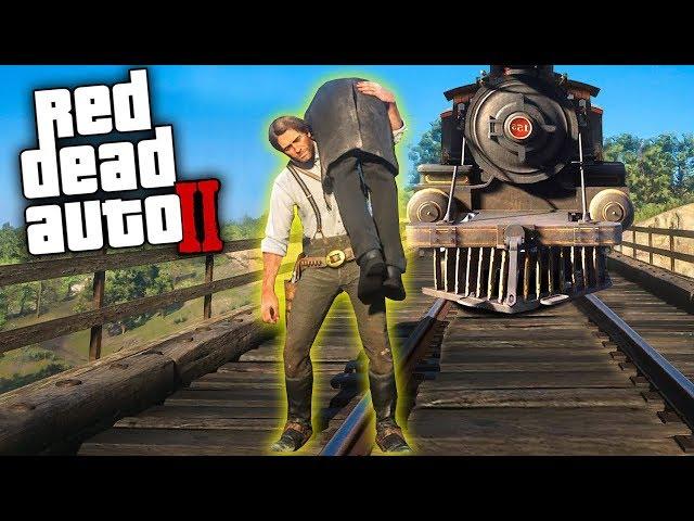 Приколы в RDR 2 | WDF 136 | GTA НА ДИКОМ ЗАПАДЕ