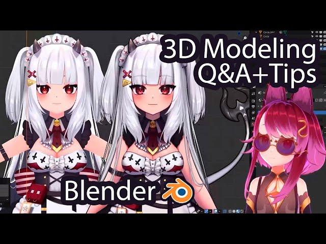 Recycling Bases, What To Model From Scratch - 3D Modeling Q&A, VTubers - Future Male Model?