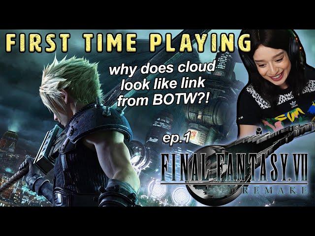 First time playing Final Fantasy VII ps5 Remake