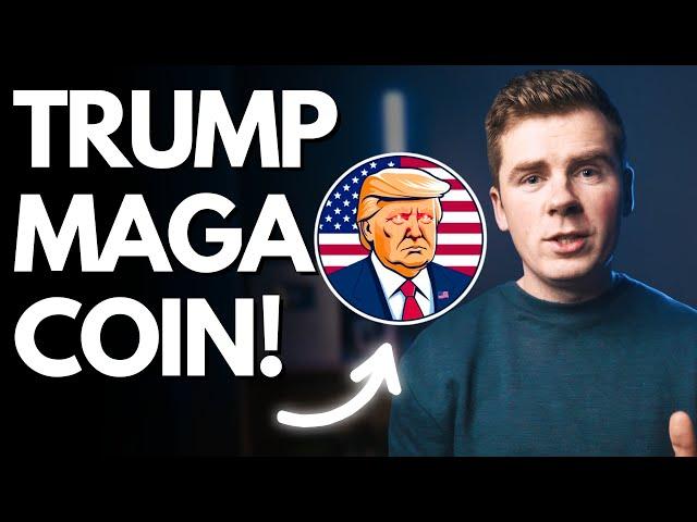 This Trump MEMECOIN Can 10x In The Next 24 Hours! ($TRUMP MAGA Crypto Altcoin) Presidental Memecoin!