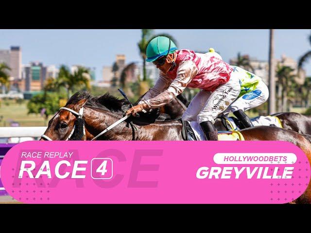 20241013 Hollywoodbets Greyville Race 4 won by AMIGO