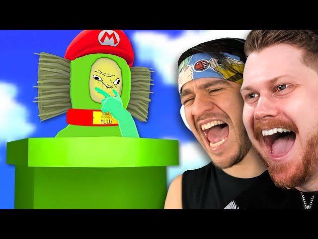 super mario deathrun w/ The Boys (Eddie, Josh, Mully)