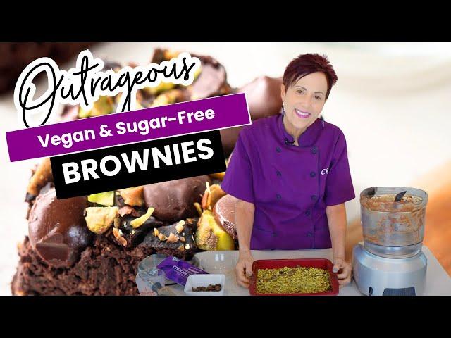 Outrageous Brownies - Rich, Fudgy and NO Sugar