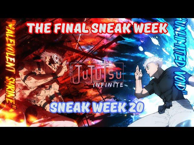 The Final Sneak Week of Jujutsu Infinite