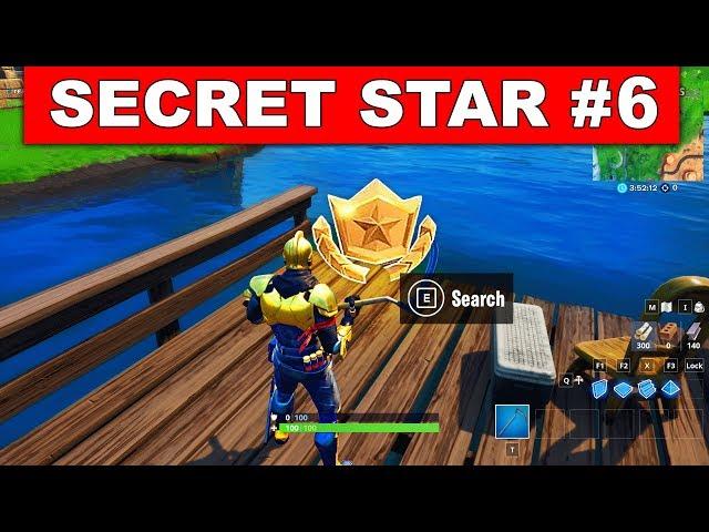 WEEK 6 SECRET BATTLE STAR LOCATION GUIDE SEASON 10 - The Return Challenges Battle Star Season X