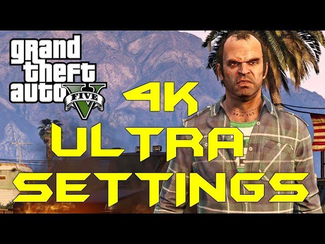 GTA 5 PC 4K ULTRA GRAPHICS (PC Max Settings Gameplay)