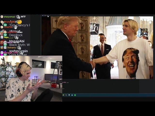 xQc Realizes he Touched Hitler's Hand