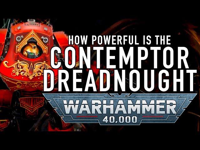 40 Facts and Lore on the Contemptor Dreadnought in Warhammer 40K