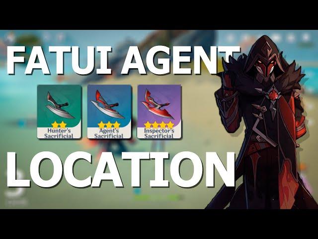 FATUI AGENT ALL LOCATION Genshin Impact 1.5