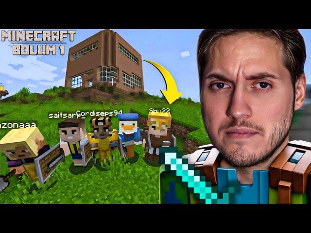 İLK KURULUM VE ŞAHANE BİR EV... | EKİPLE MINECRAFT SURVIVAL | BÖLÜM 1 |