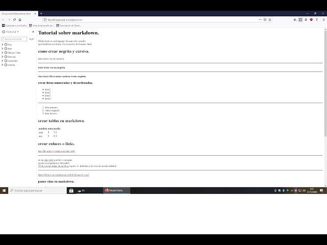 Tutorial Markdown guía paso a paso. Créa Html sin tanto esfuerzo.