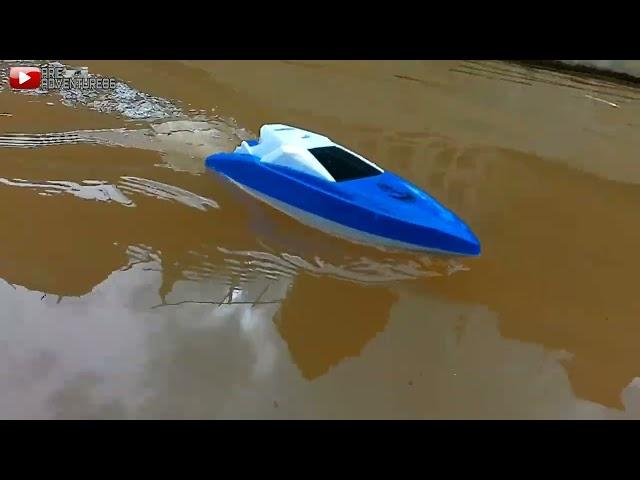 Test Rc Boat Murah Meriah - Asik Juga