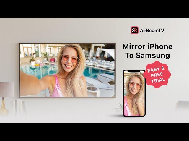 Mirror To Samsung TV From iPhone & iPad Wireless Without Apple TV in 2025