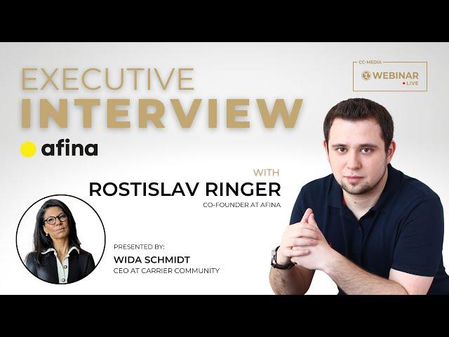 CC-Executive Interview with Rostislav Ringer from Afina