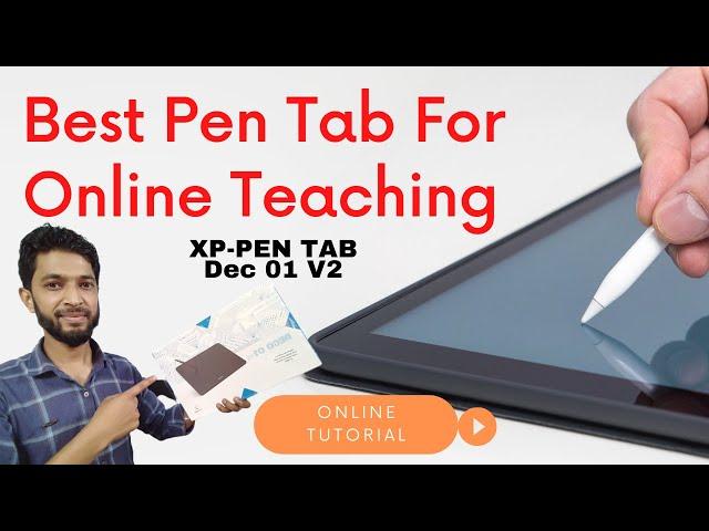 Pen Tablet for Online Teaching in 2024 | Online Teaching #xppen #tablet