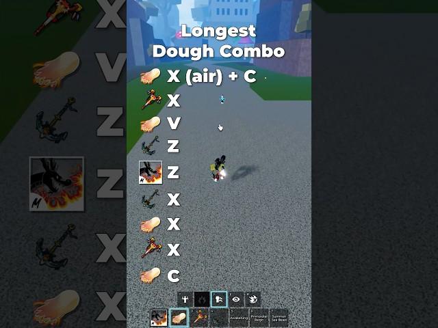 The Longest Combo in Blox Fruits?? #roblox #bloxfruits