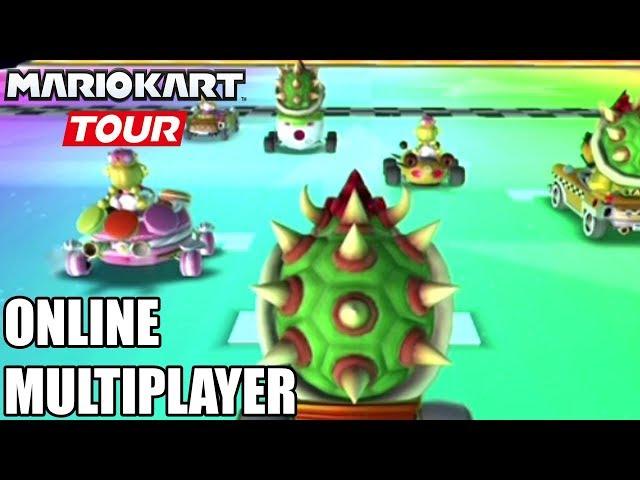 Mario Kart Tour Online Multiplayer Gameplay