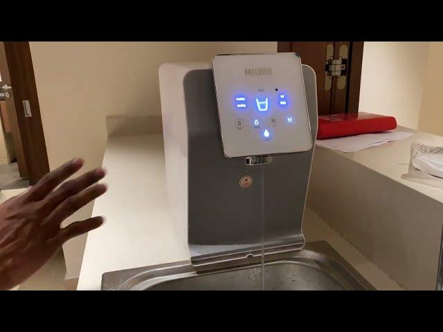 MILANO UF+UV WATER PURIFIER JL 1645T-Z HOT & COLD Installation & Demo