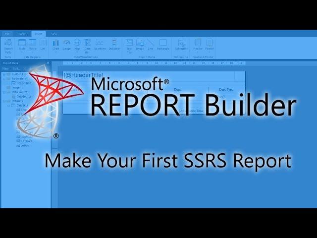 How To Make SSRS Report Using Report Builder | DenRic Denise