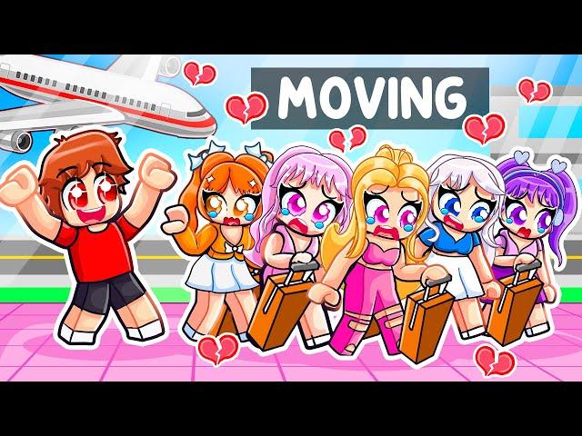 MY CRAZY FAN GIRLS Are Moving Away In Brookhaven... (Roblox)