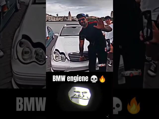 BMW engiene in mercedes #shorts #bmw #mercedes #automobile #trolface #phonk #drift #edit #cars