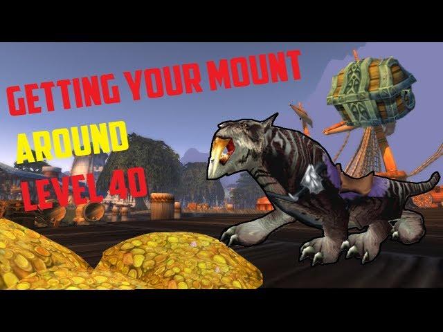 Classic WoW: Getting Your Mount As Soon as Possible!