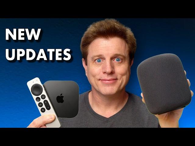 NEW Apple TV, HomePod & Home Features with tvOS 18