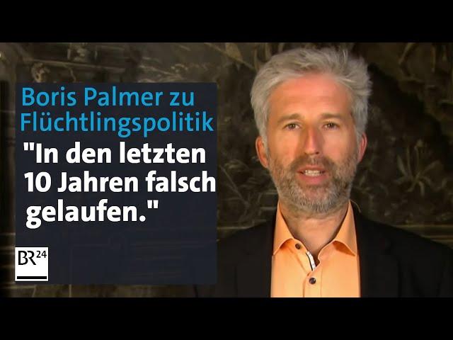 Migration: Interview mit Tübingens Oberbürgermeister Boris Palmer, parteilos | Kontrovers | BR24