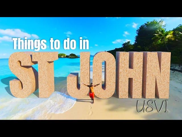 Our CRAZY 24-Hour Adventure in St John, U.S. Virgin Islands!