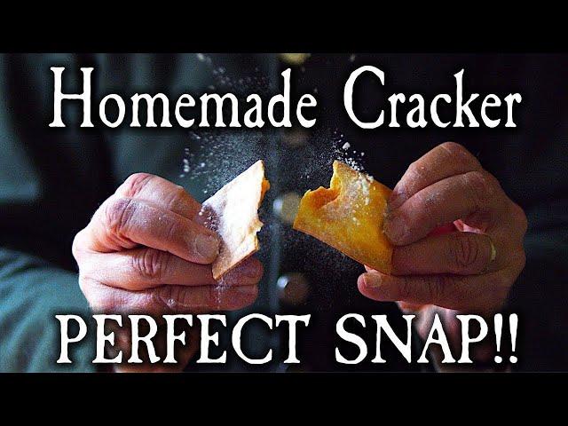 Crispiest Homemade Crackers - 18th Century Cooking