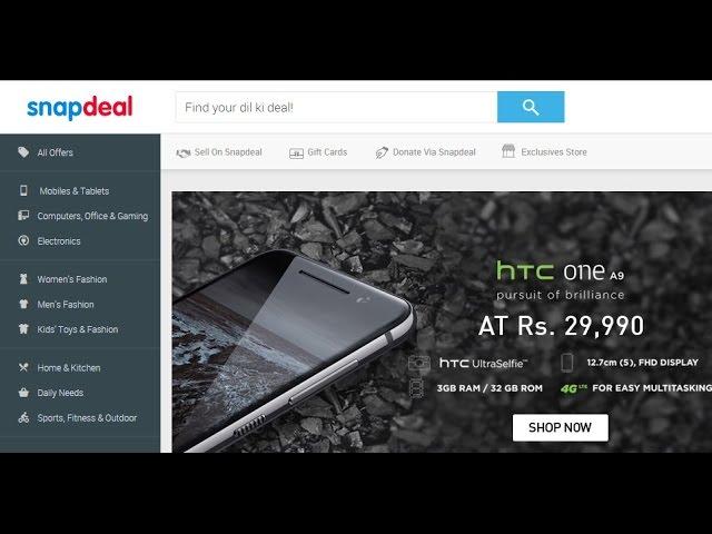 Snapdeal the Online Shopping Destination for India?