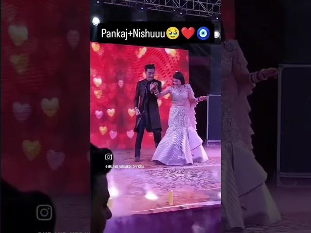 Prank-star pankaj rawat wedding dance with love twinkle glaim 🫶 #couple #dance #wedding