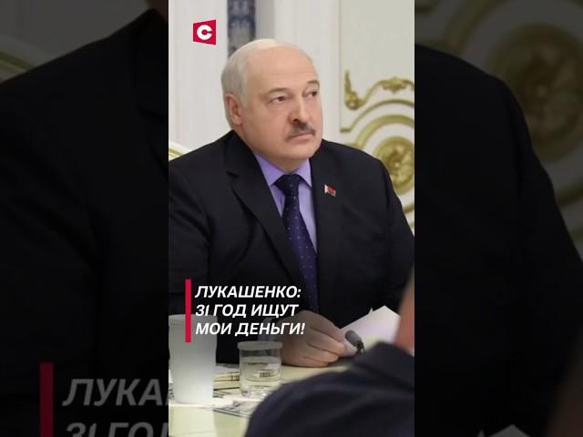 Лукашенко: 31 год ищут мои деньги! #лукашенко #политика #новости #беларусь #shorts