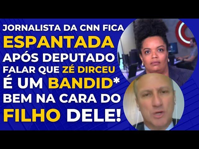 SE ASSUSTOU! DEPUTADO AFIRMA QUE DIRCEU É C0RRUPT0 E JORNALISTA TEM REAÇÃO INUSITADA