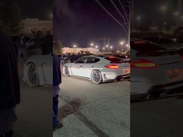 Widebody Porsche Panamera on 24s Rucci Forged Wheels #widebody #porsche #capturedbybarrett