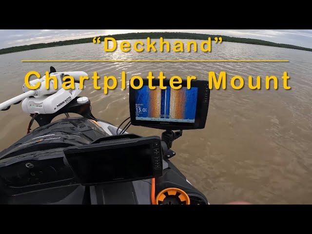 Deckhand Chartplotter Mount #viralvideo #oneoffoutdoors #seadoo #jetski #fishpro #fishing