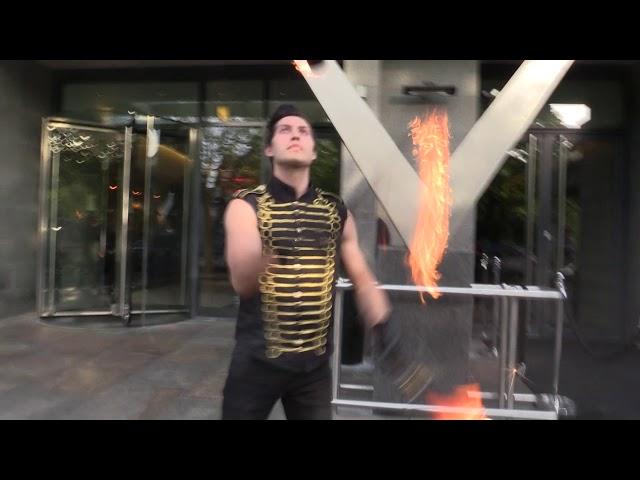 Fire juggler video - Heartburn Entertainment