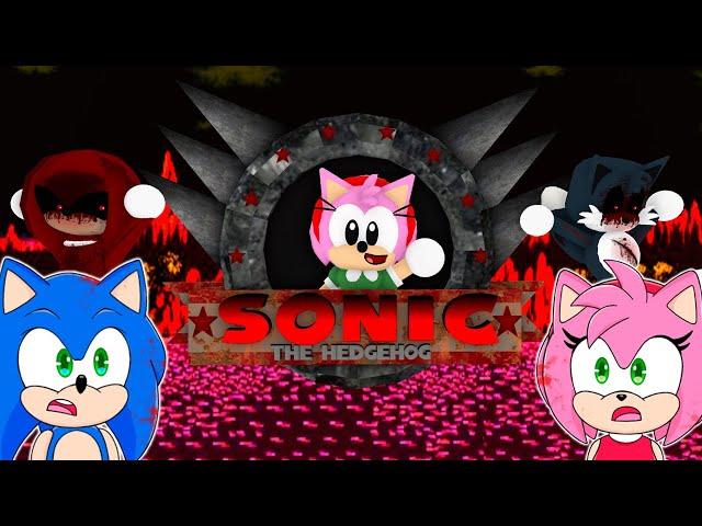 Sonic and Amy Play Sonic.EXE but ROBLOX (SALLY.EXE)