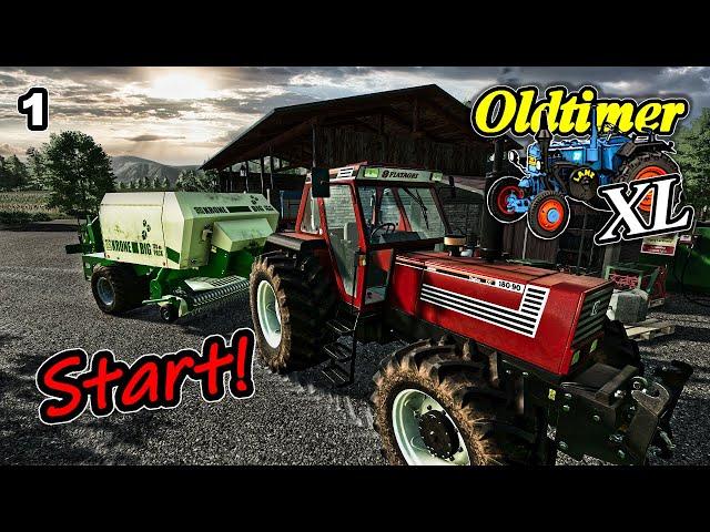 LS22 Oldtimer XL #1 - Wir starten! Wo ist der Praktikant? - Story Let's Play