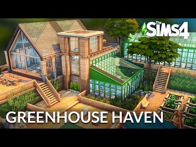 Gardener's Mansion - Sims 4 Greenhouse Haven Kit [No CC] | Kate Emerald