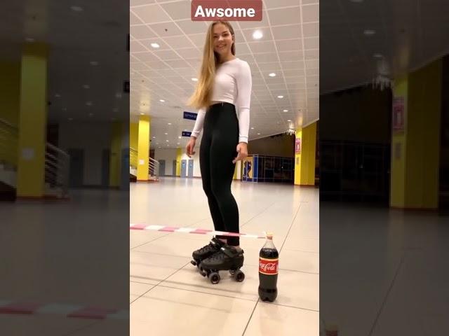 Amazing Roller Skates Skills #short