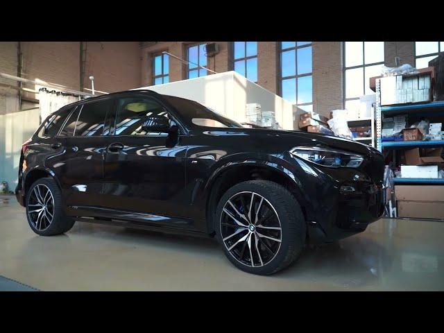 BMW X5 G05 выдвижные пороги ATS