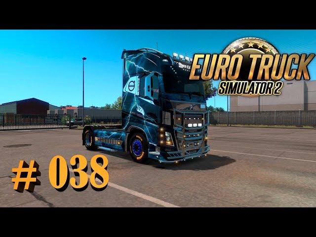 Euro Truck Simulator 2 #38 Крутой тюнинг Volvo