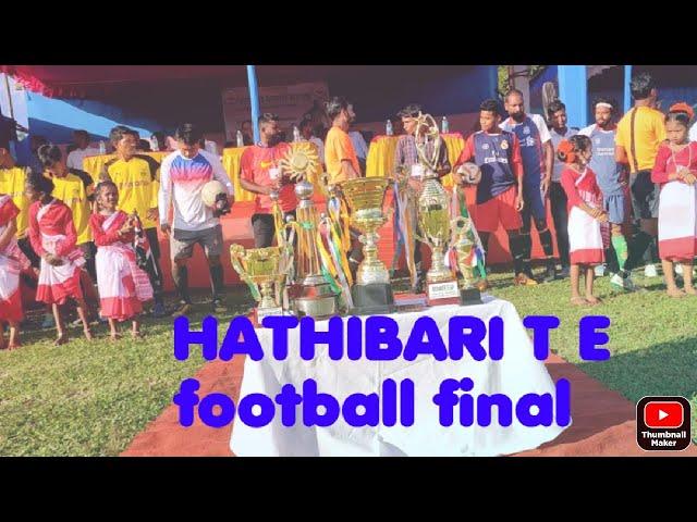 HATHIBARI FOOTBALL GROUND SPECIAL MATCH FINAL || commentator #SADDAMANSARI