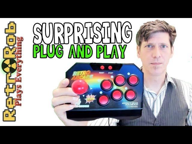 Retro Arcade Plug and Play Unboxing, Gameplay and Thoughts