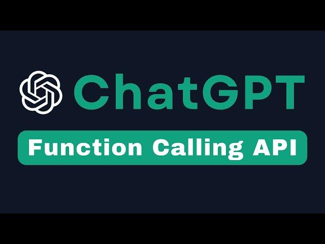 NEW ChatGPT Function Calling using Node.js | OpenAI API Tutorial