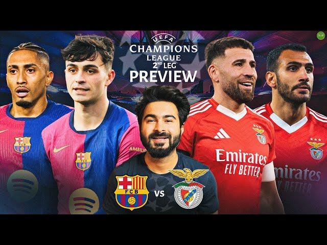 Barcelona vs Benfica 2nd Leg Preview | Lineup & Tactics UCL