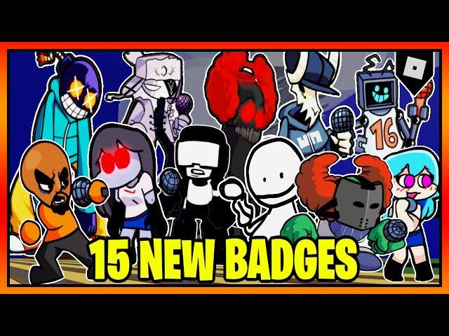 How to get ALL 15 NEW BADGES +  FNF SKINS/MORPHS in TREVOR CREATURES KILLER 2 || Roblox